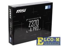 Мат. плата MSI Z370-A PRO