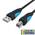 Кабель USB 2.0 AM-BM 2.0м Vention VAS-A16-B200