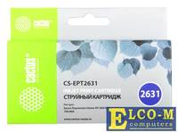 Картридж Cactus CS-EPT2631 для Epson Expression Home XP-600/605/700/800 фото черный