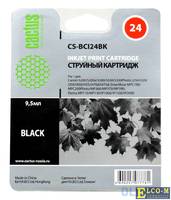 Картридж Cactus CS-BCI24BK черный (black) 130 стр.