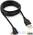 Кабель microUSB 1.8м Cablexpert CCB-USB2-AMmDM90-6 круглый черный