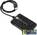 Концентратор 5bites HB210-205PBK 10 портов USB2.0, блок питания 5В-2А, 1м, черный