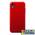 Чехол Deppa Case Silk для Apple iPhone XR, красный металлик