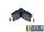 Переходник HDMI F-HDMI M Gembird A-HDMI-FFL2