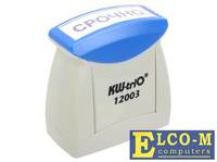 Штамп KW-trio 12003 со стандартным словом СРОЧНО пластик цвет печати ассорти