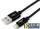 Кабель Cablexpert для Apple CC-S-APUSB01Bk-1M, AM/Lightning, серия Silver, длина 1м, черный, блистер