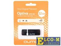 USB флешка QUMO Optiva 02 32GB Green (QM32GUD-OP2-black)