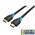 Кабель HDMI 1.0м Vention HDMI High speed v1.4 with Ethernet 19M/19M VAA-B01-L100