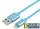 Кабель Cablexpert для Apple CC-S-APUSB01Bl-1M, AM/Lightning, серия Silver, длина 1м, синий, блистер
